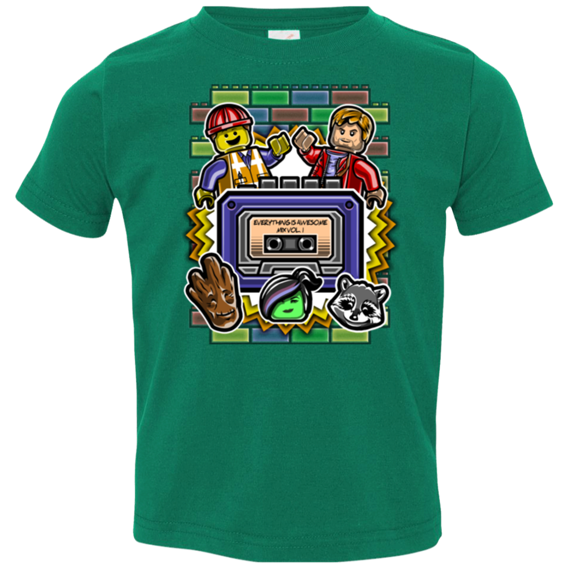 Everything is awesome mix Toddler Premium T-Shirt