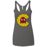 Poly Pac Man Women's Triblend Racerback Tank