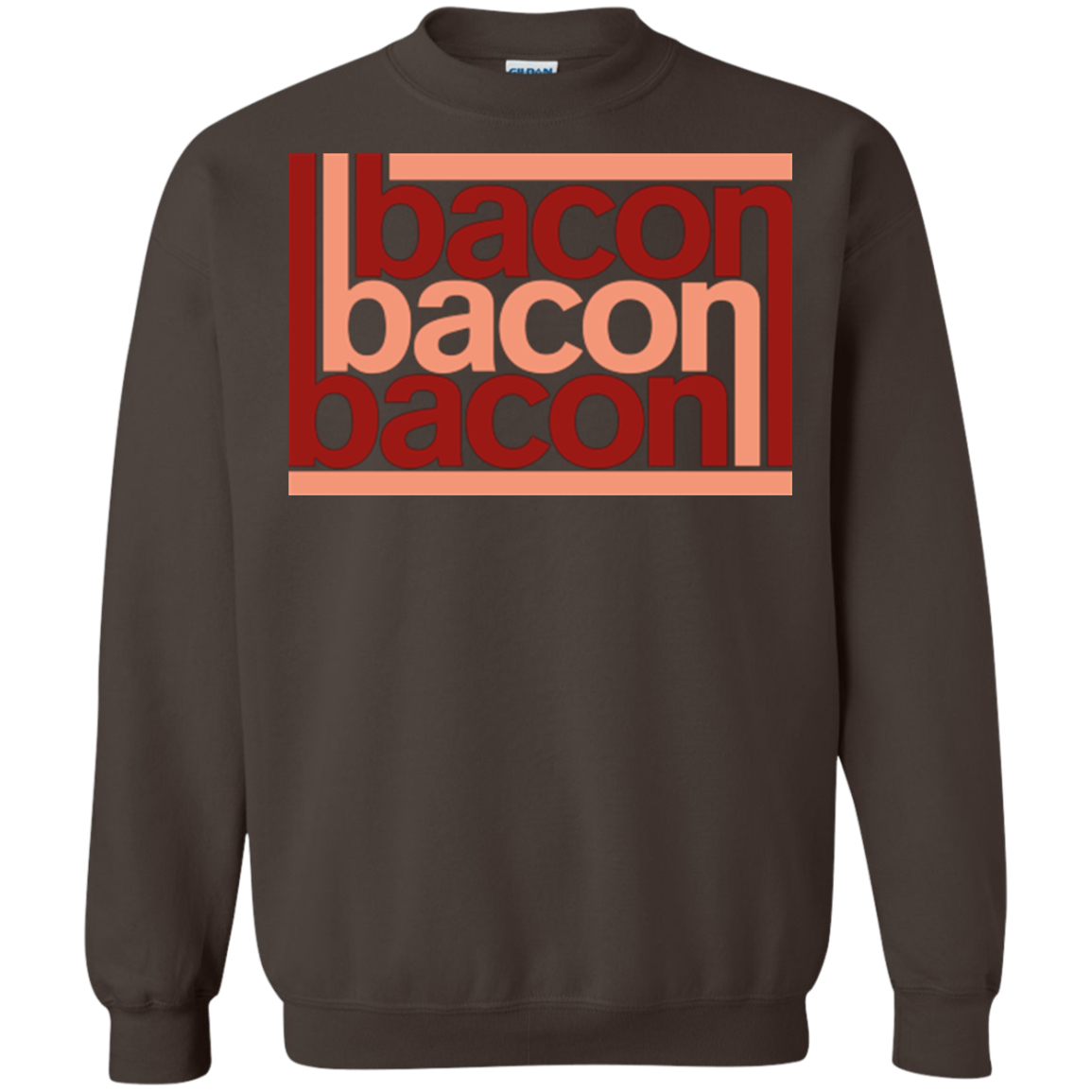 Bacon-Bacon-Bacon Crewneck Sweatshirt