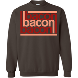 Bacon-Bacon-Bacon Crewneck Sweatshirt
