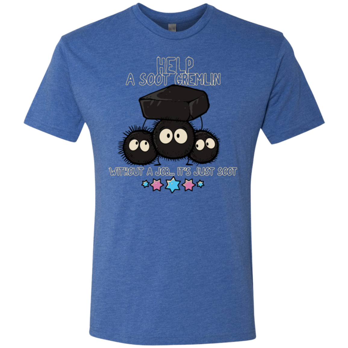 HELP A SOOT GREMLIN Men's Triblend T-Shirt