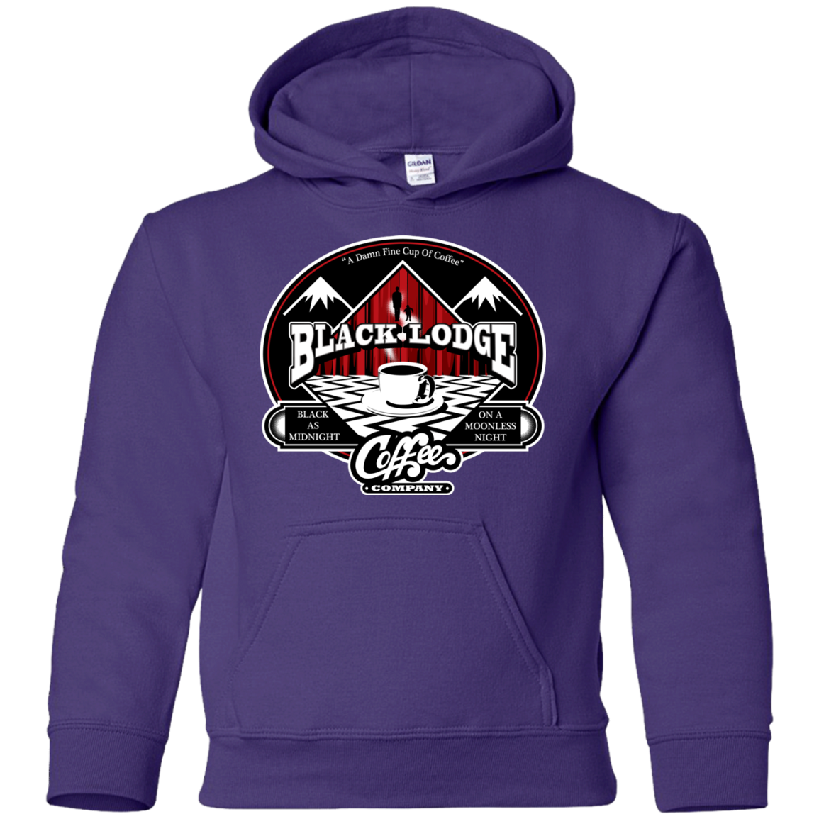 Black Lodge Coffee Company Youth Hoodie