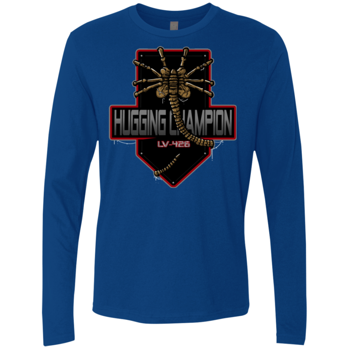 Hugging Champ Men's Premium Long Sleeve