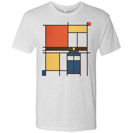 Mondrian Who Men's Triblend T-Shirt