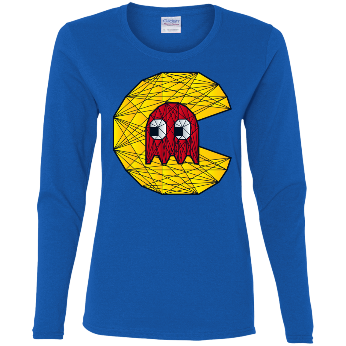 Poly Pac Man Women's Long Sleeve T-Shirt