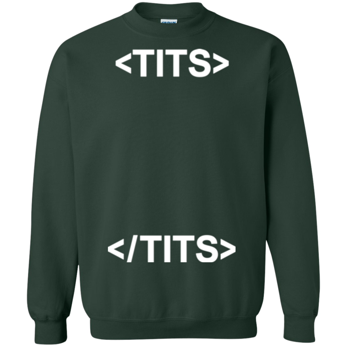 Tits Crewneck Sweatshirt