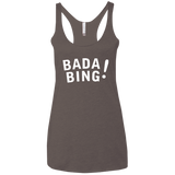 Bada bing Women's Triblend Racerback Tank