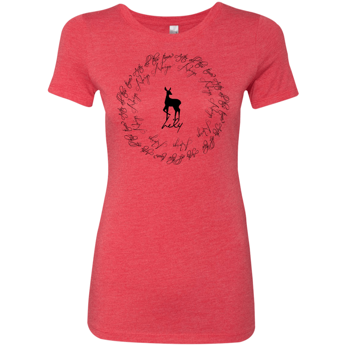 T-Shirts Vintage Red / Small After All This Time- Lily Women's Triblend T-Shirt