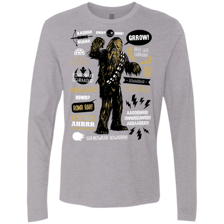 Wookie Famous Quotes Men's Premium Long Sleeve