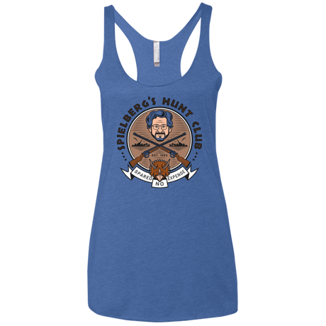 Triceratops Hunt Club Women's Triblend Racerback Tank