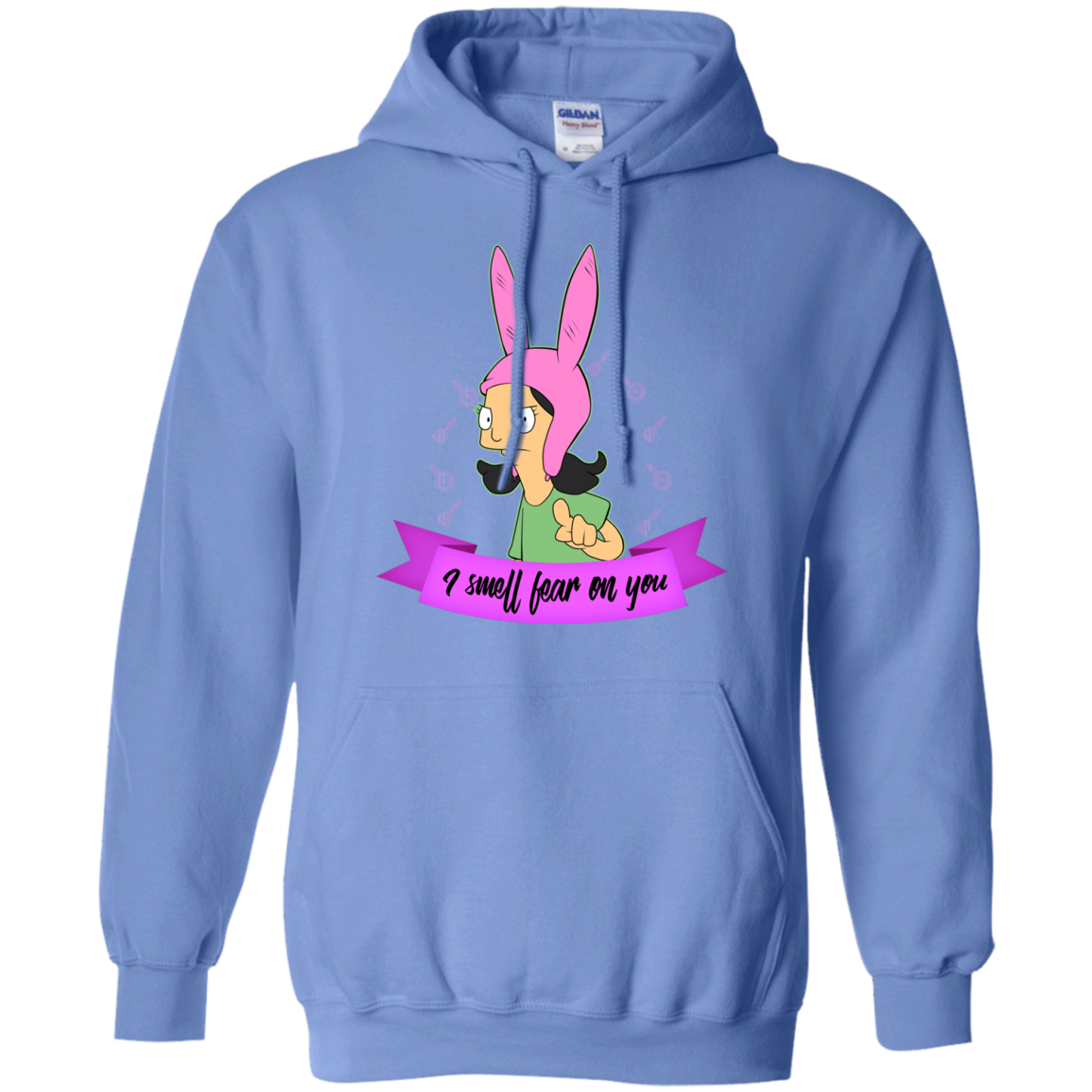 Louise Smell Fear Pullover Hoodie