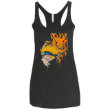 Demon Fox Women's Triblend Racerback Tank