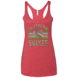 Snakes Women's Triblend Racerback Tank