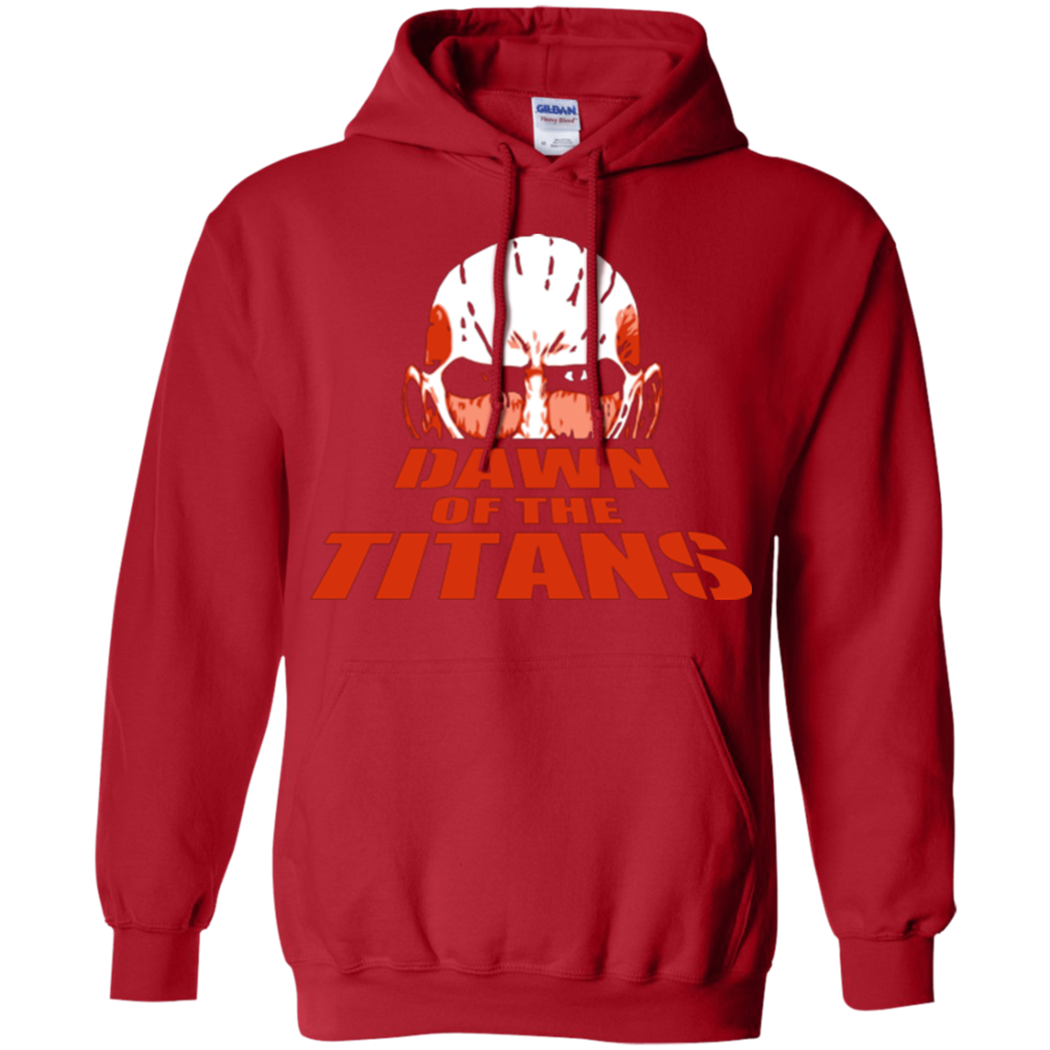 Dawn of the Titans Pullover Hoodie