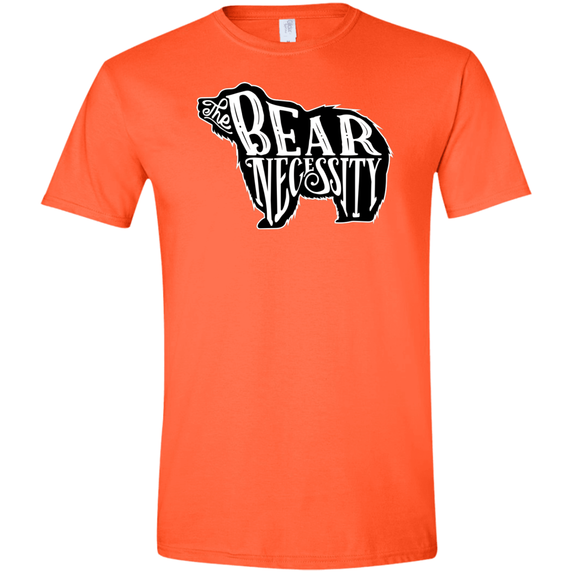 The Bear Necessity Men's Semi-Fitted Softstyle