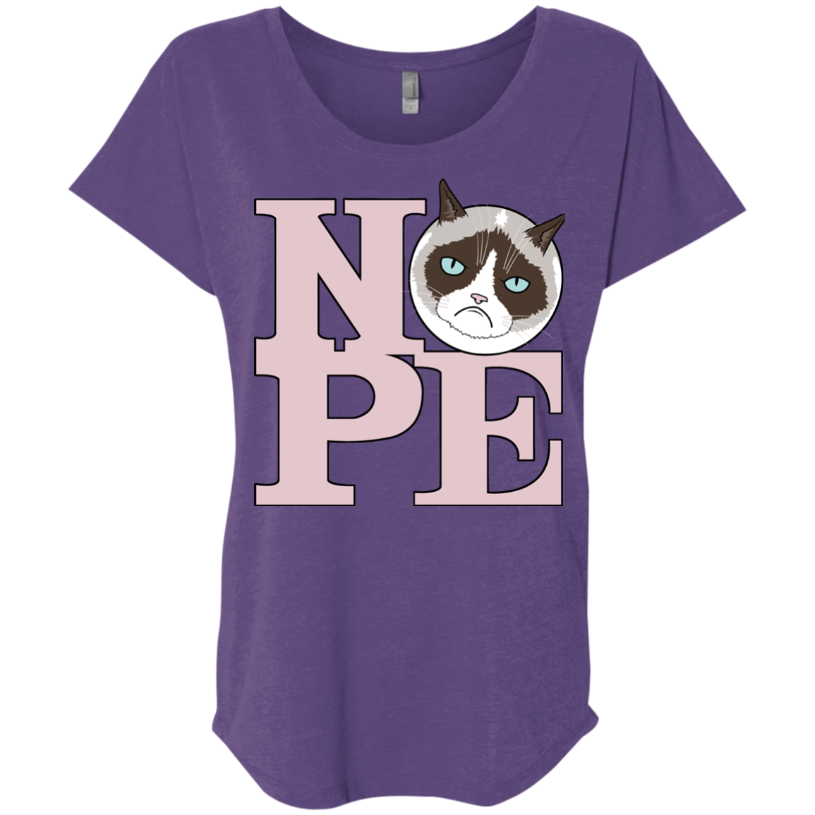 All You Need is NOPE Triblend Dolman Sleeve