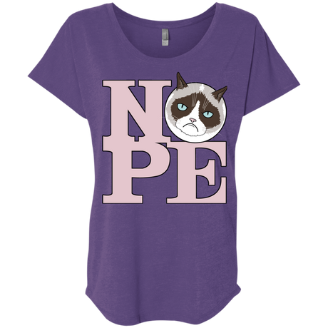 All You Need is NOPE Triblend Dolman Sleeve