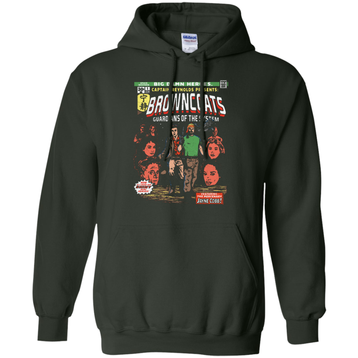 Big Damn Heroes Pullover Hoodie