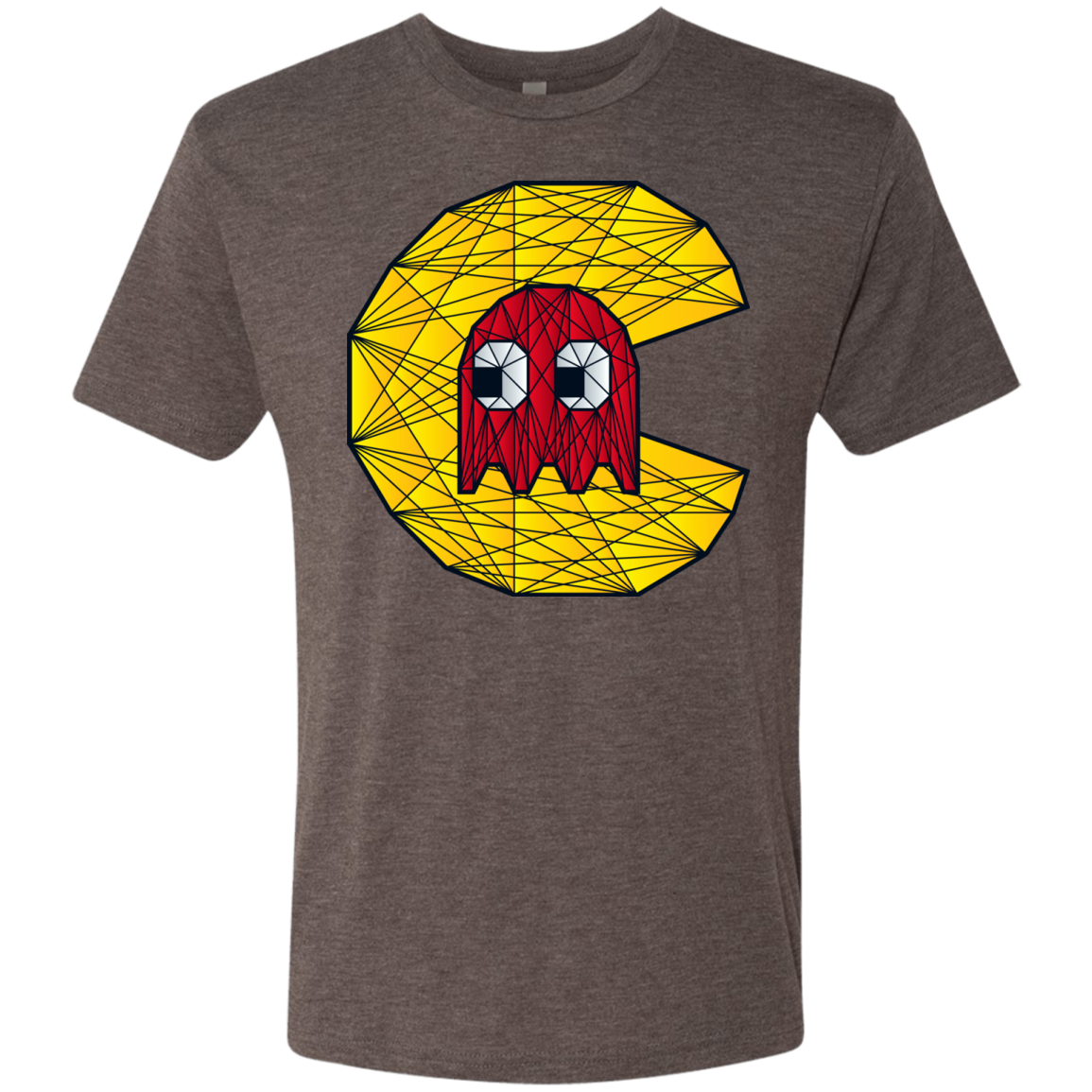 Poly Pac Man Men's Triblend T-Shirt