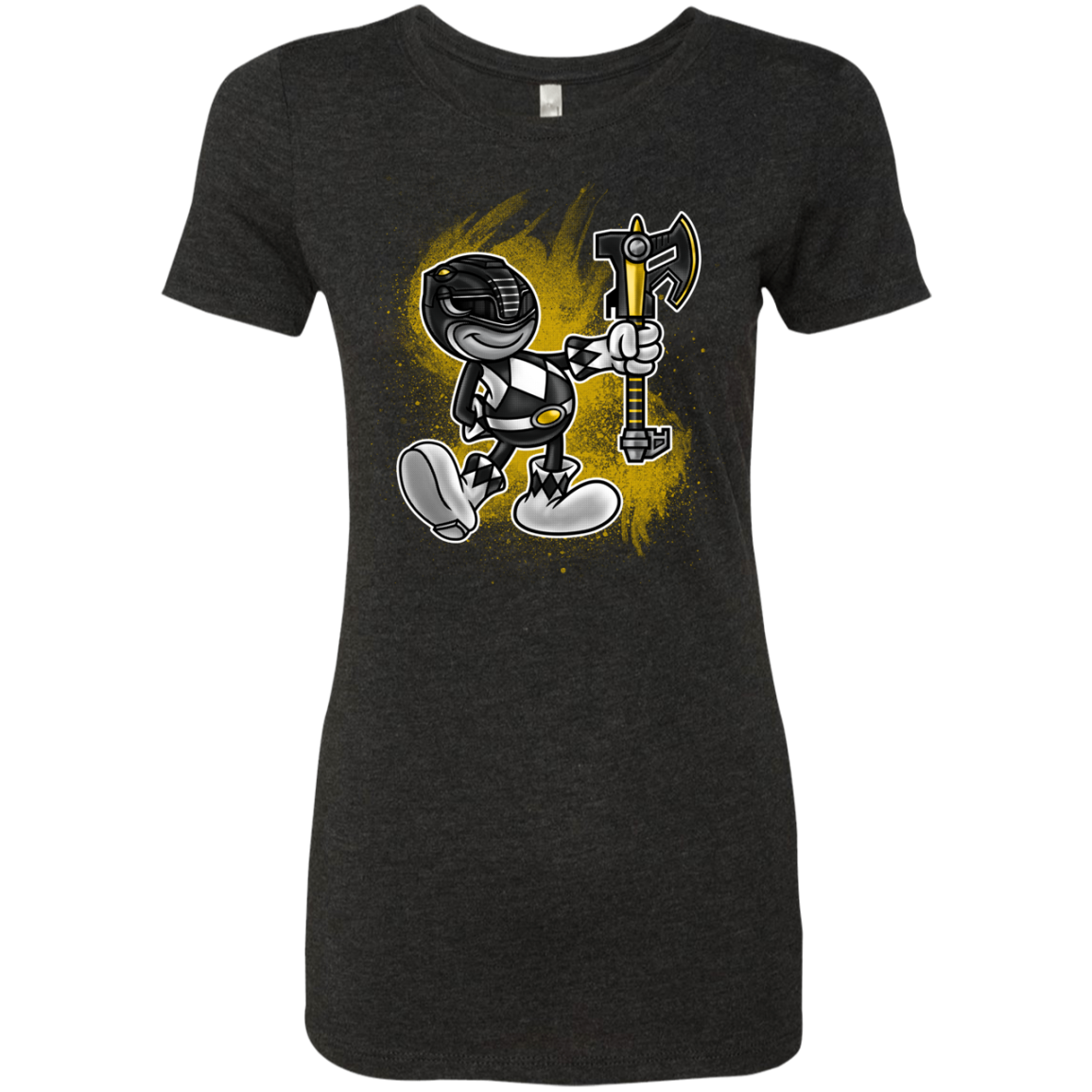 Black Ranger Artwork Women's Triblend T-Shirt