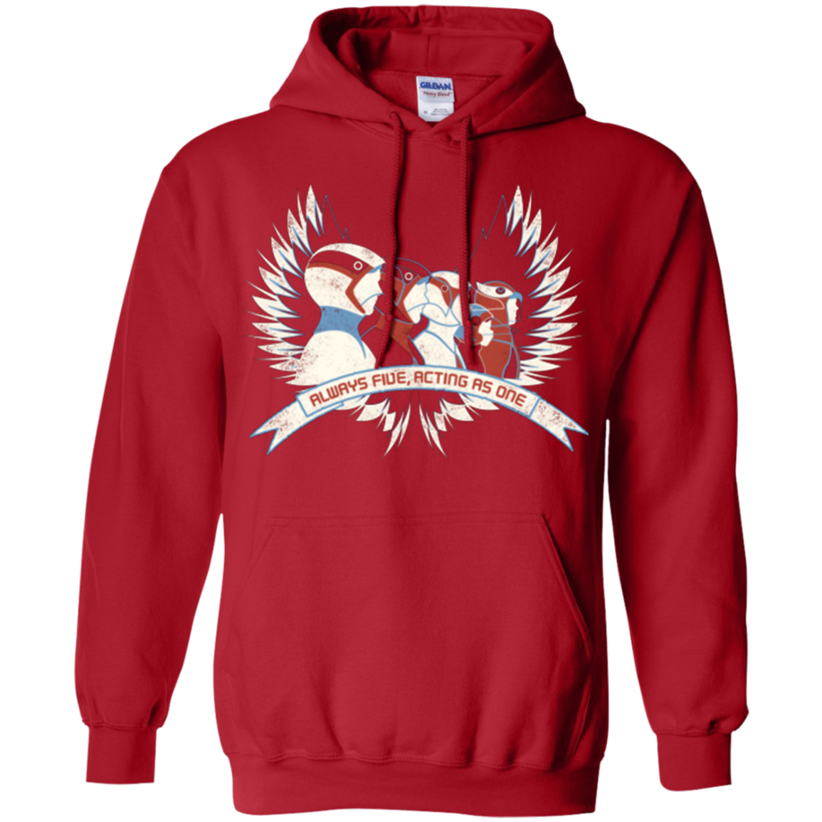 Always Five Acting As One Pullover Hoodie