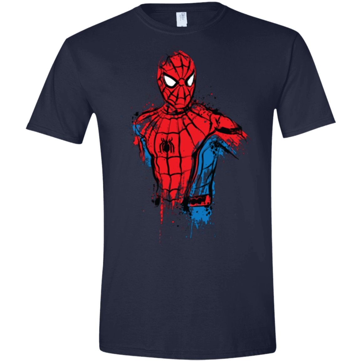 Spiderman- Friendly Neighborhood Men's Semi-Fitted Softstyle