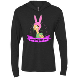Louise Everybody Triblend Long Sleeve Hoodie Tee