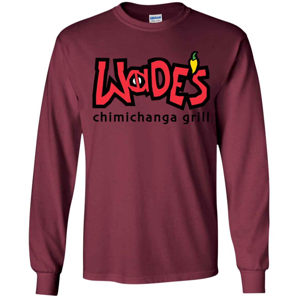 Wades Grill Youth Long Sleeve T-Shirt