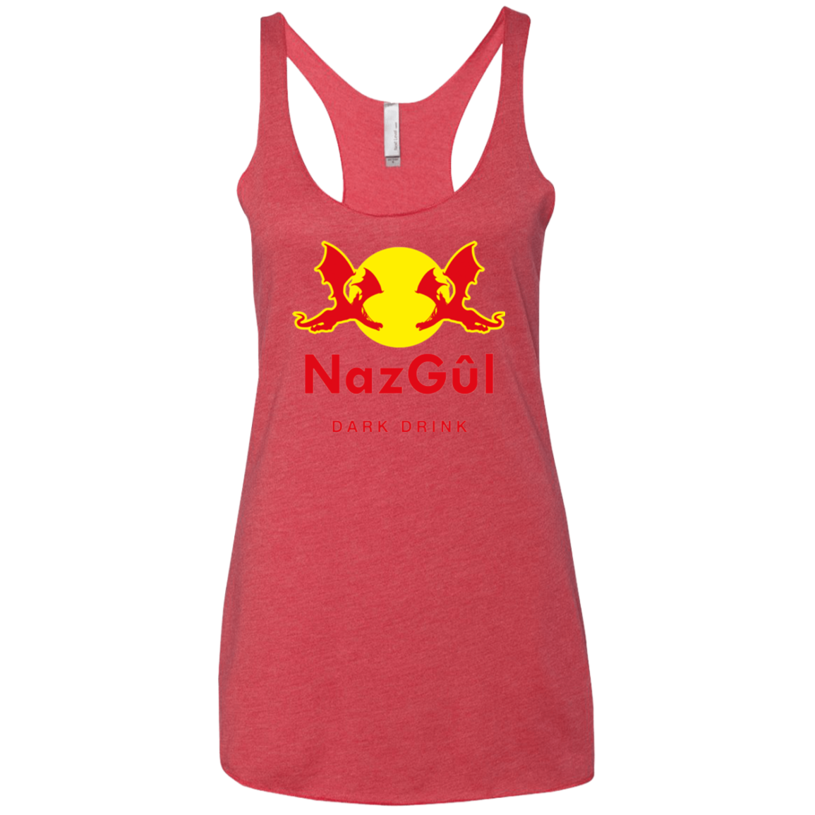 Dark drink Women's Triblend Racerback Tank