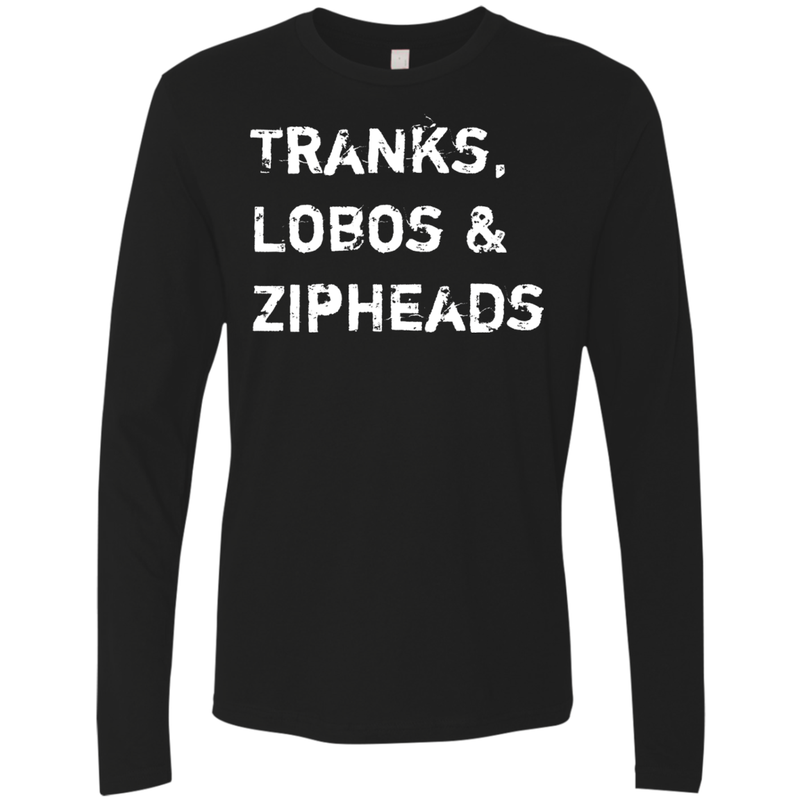 Tranks Lobos Zipheads Men's Premium Long Sleeve
