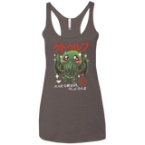 The Great Old Kawaii Women's Triblend Racerback Tank