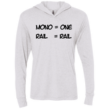 Mono Triblend Long Sleeve Hoodie Tee