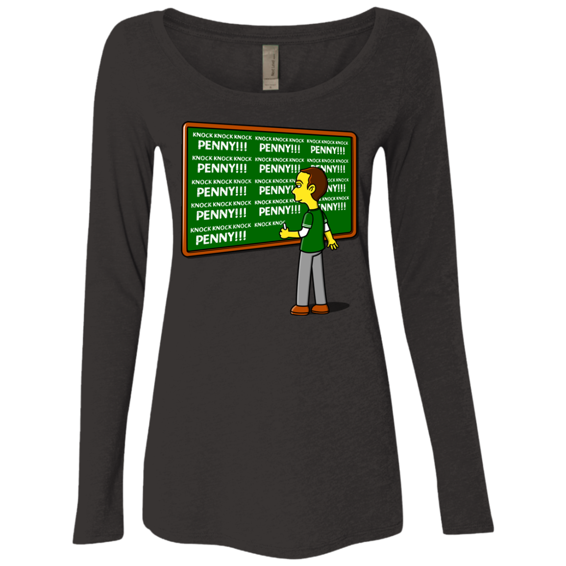 Blackboard Theory Women's Triblend Long Sleeve Shirt