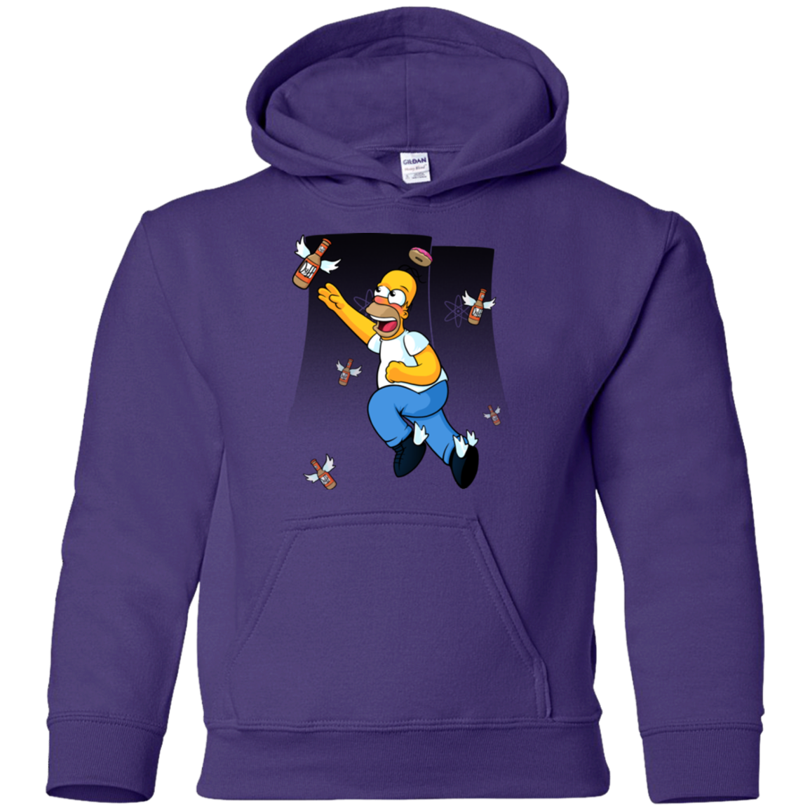Duff Gives Wings Youth Hoodie