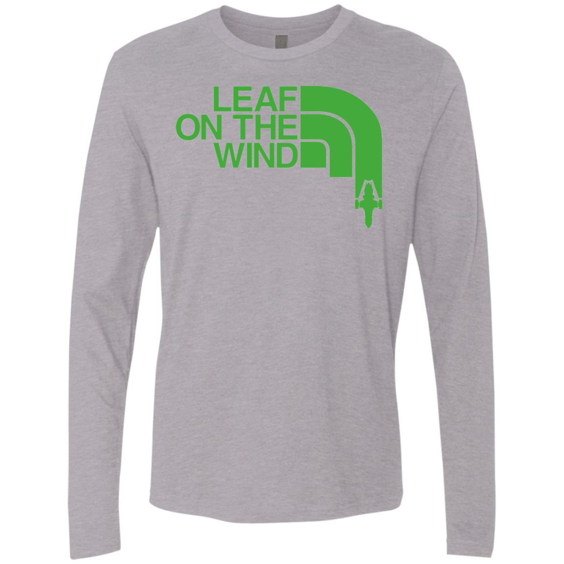 Leaf on the Wind Men's Premium Long Sleeve