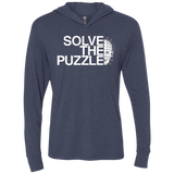 Solve The Puzzle V2 Triblend Long Sleeve Hoodie Tee