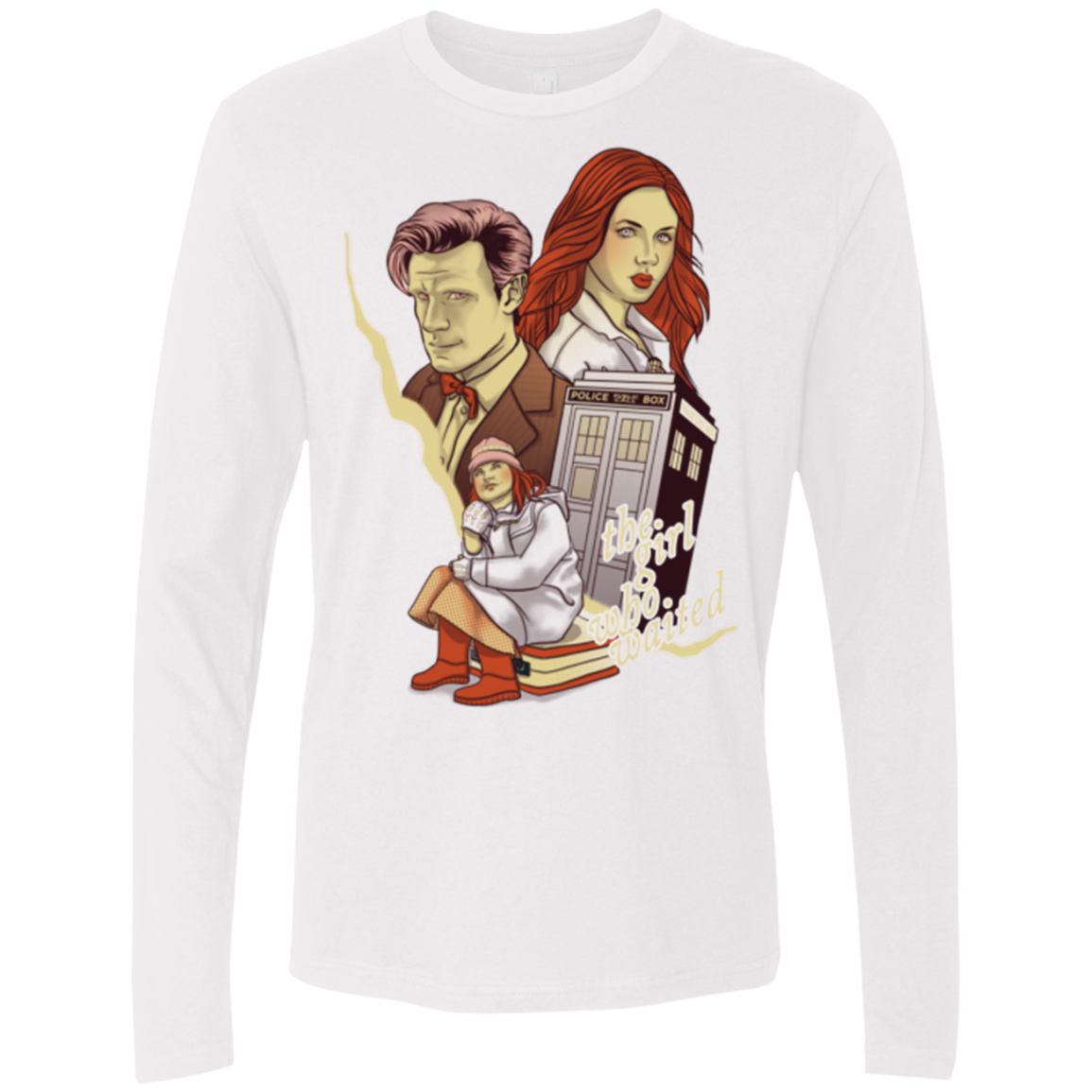 The Girl who waited Men's Premium Long Sleeve