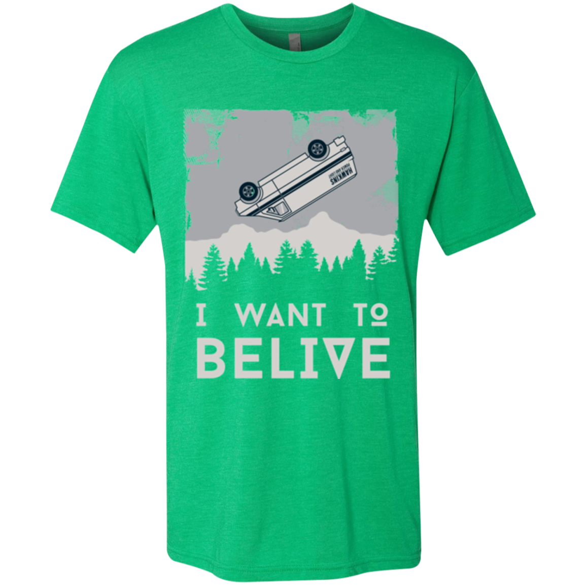 I Want to Believe Men's Triblend T-Shirt