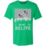 I Want to Believe Men's Triblend T-Shirt