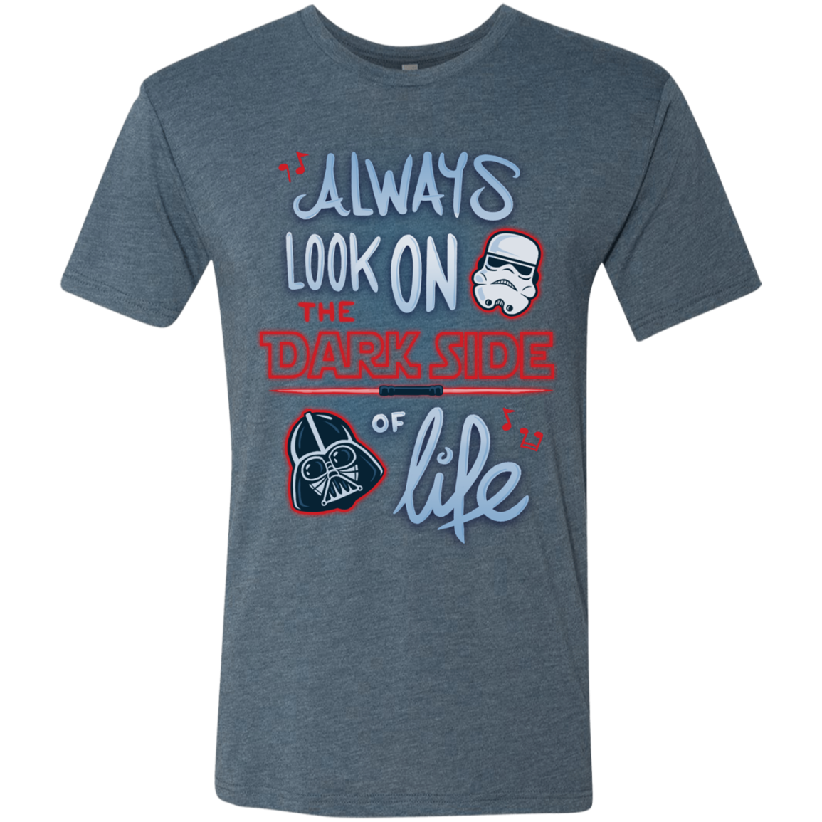 Dark Side of Life Men's Triblend T-Shirt
