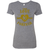 True Love Forever Games Women's Triblend T-Shirt