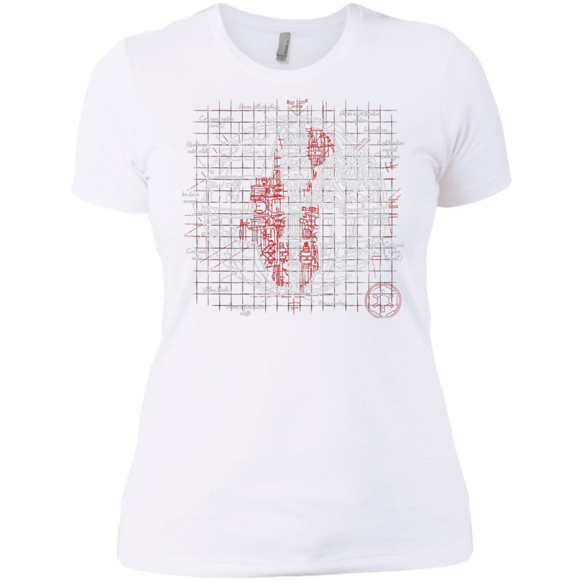 Death Star Plan Women's Premium T-Shirt