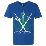 Sword Art Men's Premium V-Neck
