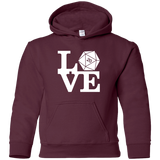 Love D20 Youth Hoodie