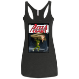 Pizza Comics Women's Triblend Racerback Tank