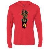 Last of Us Triblend Long Sleeve Hoodie Tee