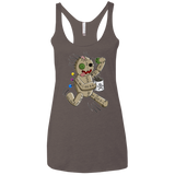 Voodoo Coffee Runner Women's Triblend Racerback Tank