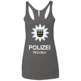 Winden Polizei Women's Triblend Racerback Tank