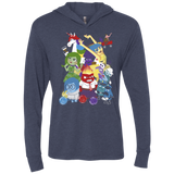 More than a feeling Triblend Long Sleeve Hoodie Tee