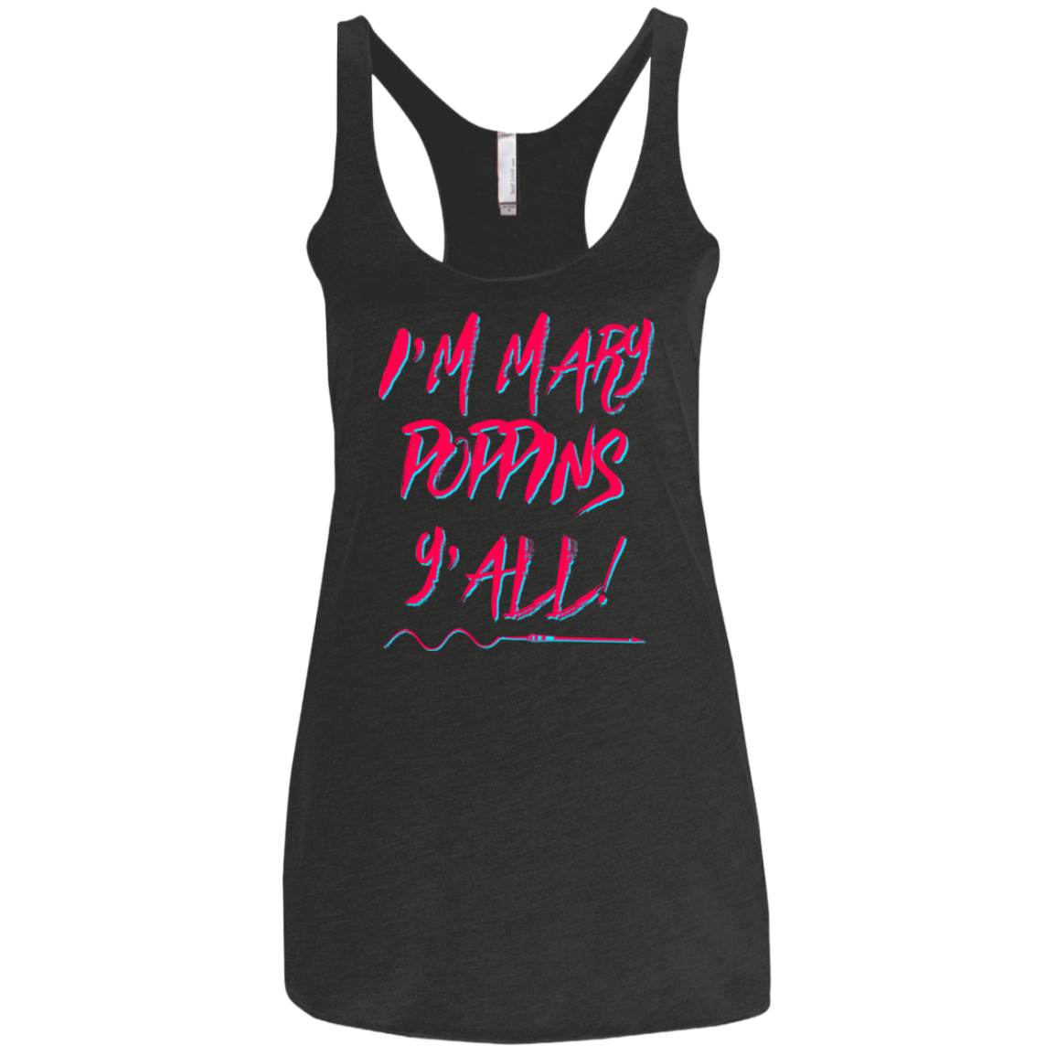 Y'all! Women's Triblend Racerback Tank